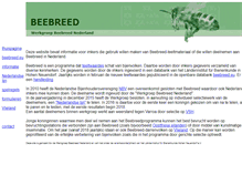 Tablet Screenshot of beebreed.nl
